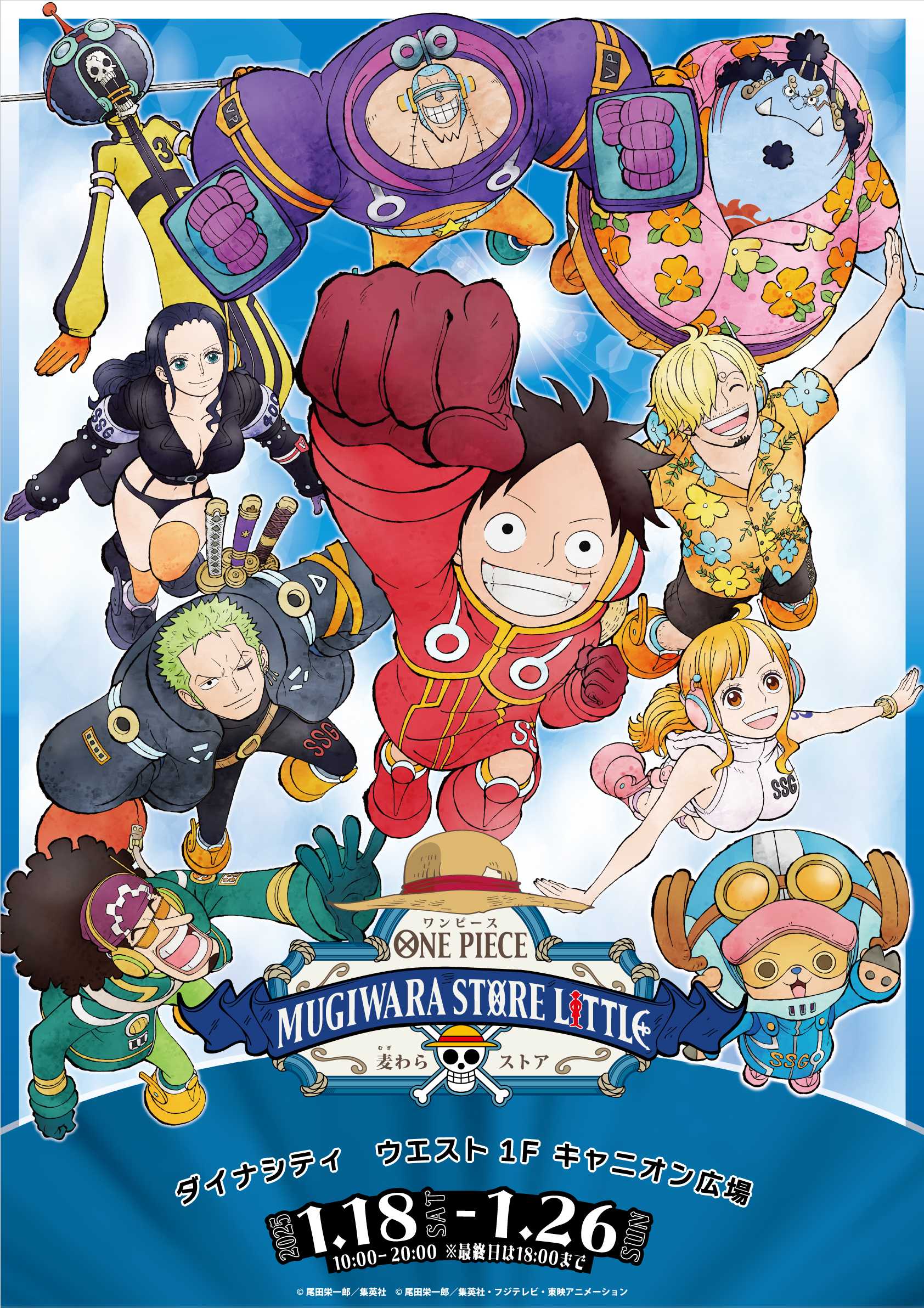 ONE PIECE ワンピース 麦わらストア大分 ミニスタンディ ロー