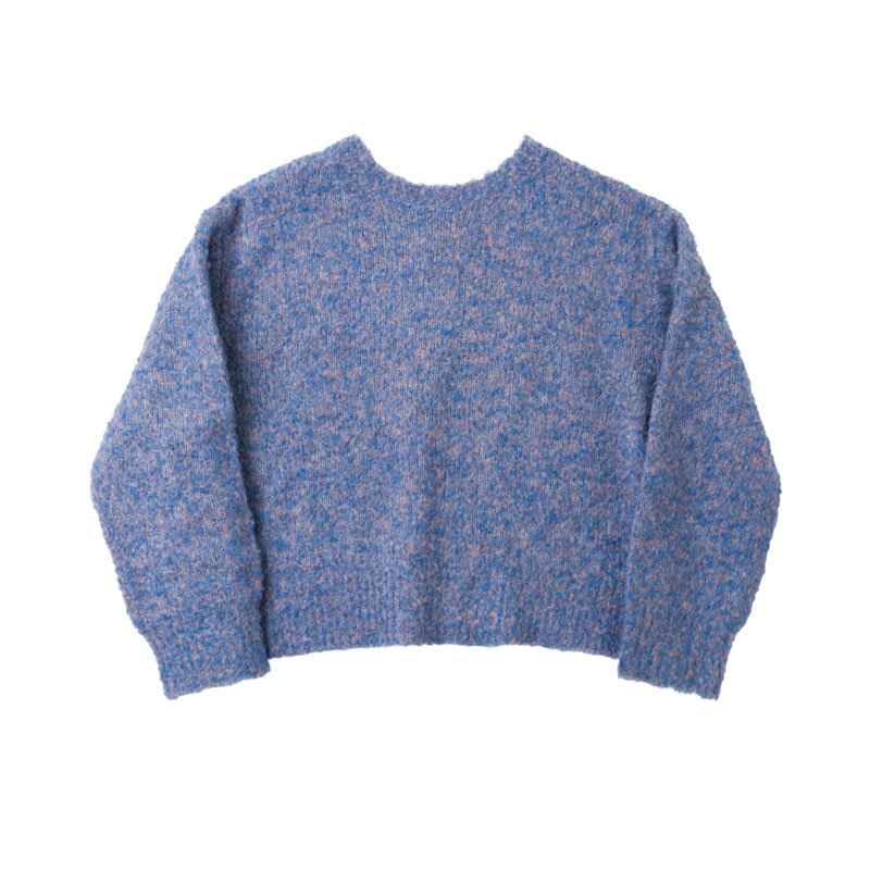 ブークレ２WAYクルーネックニット